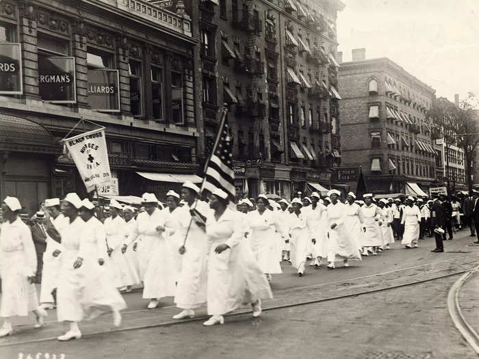Other working women included the Black Cross Nurses, established in 1920 and modeled after the Red Cross.