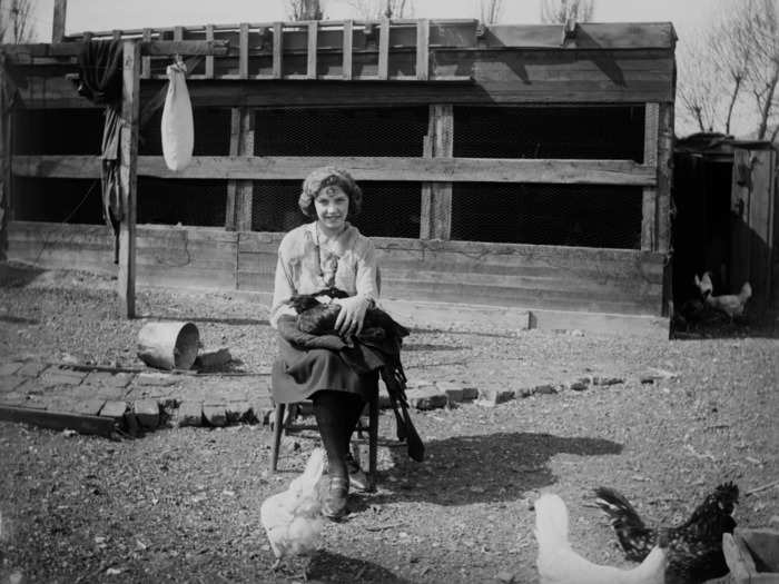 Life on the farm was difficult for women, too.