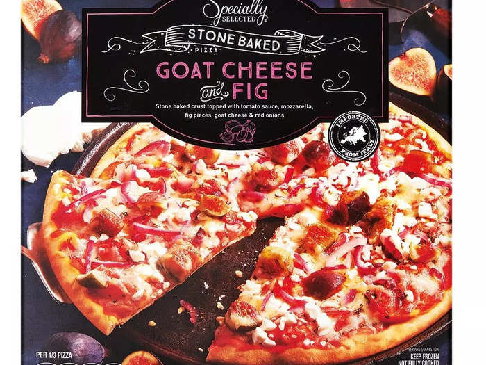 Get a meal on the table quickly with Specially Selected goat-cheese pizzas.