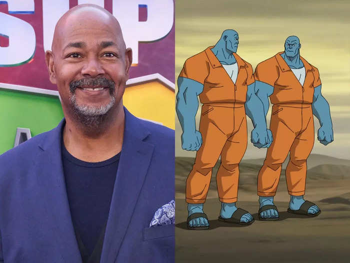 Kevin Michael Richardson voices the villainous Mauler twins. 