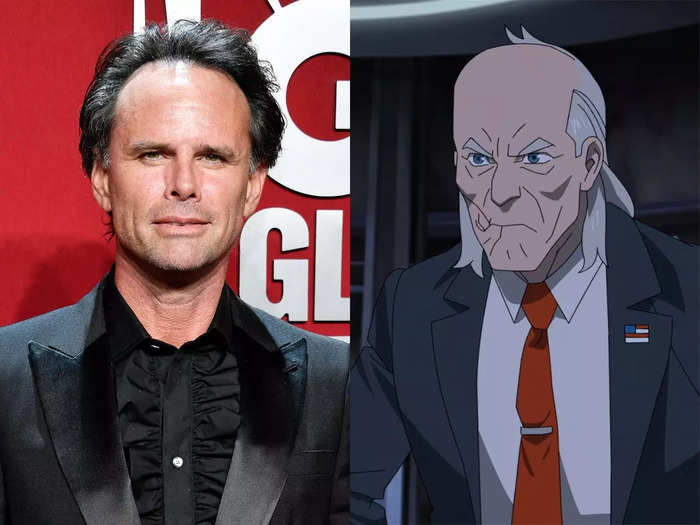 Walton Goggins stars as Cecil Stedman, the director of the Global Defense Agency. 