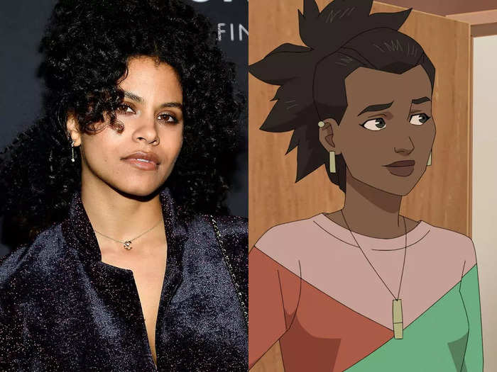 Zazie Beetz stars as Amber Bennett, Mark