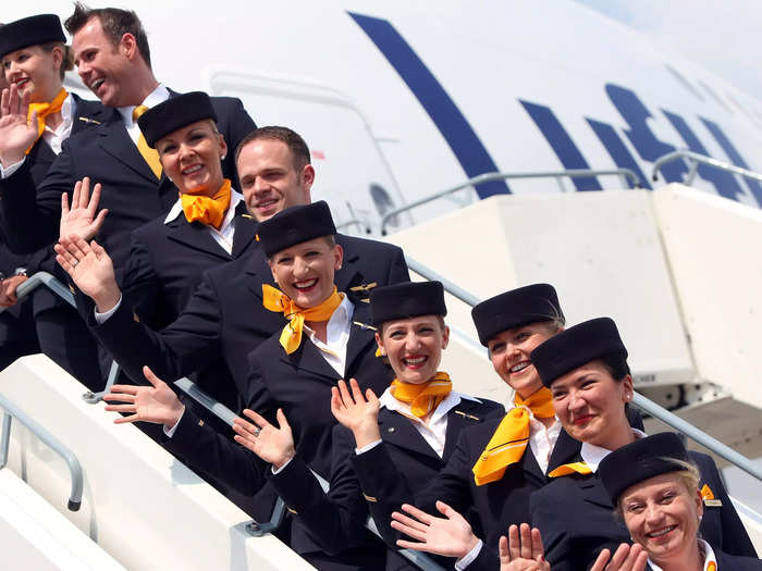 Now, there are flight attendants of all genders.