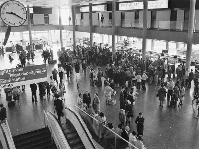 The ground floor of airports is where travel usually begins.