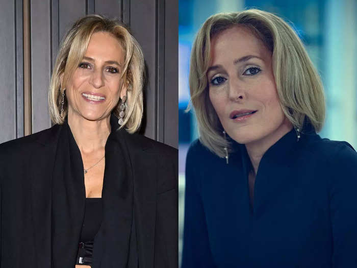 Gillian Anderson plays Emily Maitlis.