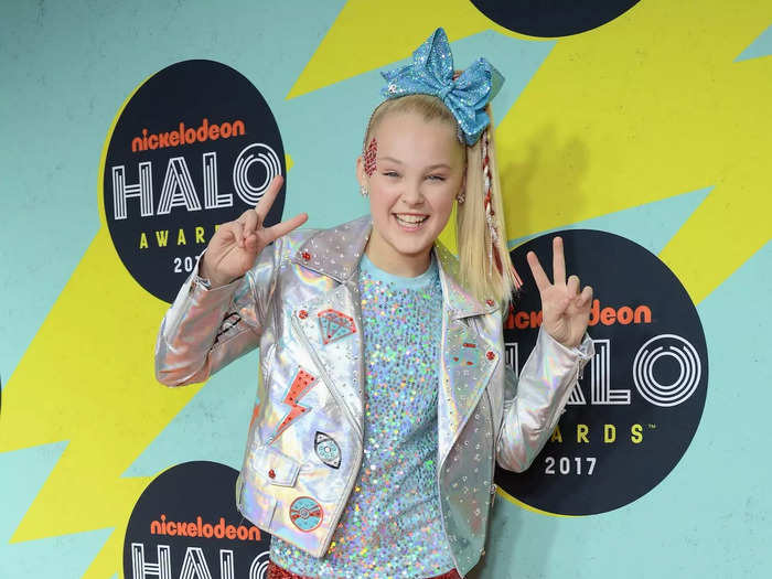 Glitter has always been a big part of the Nickelodeon star