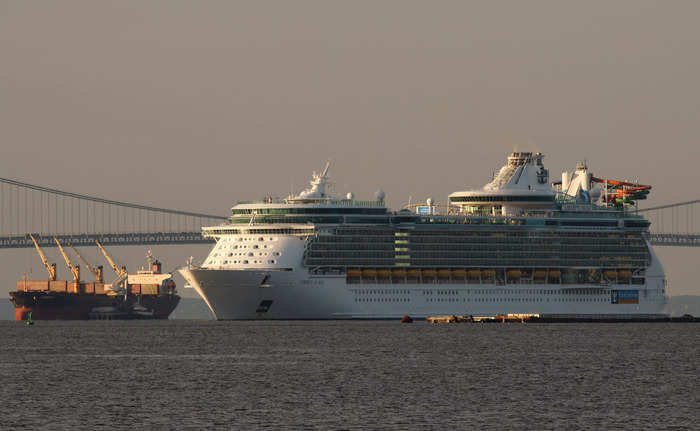 'Drunk' 20-year-old man missing after jumping off a Royal Caribbean ...