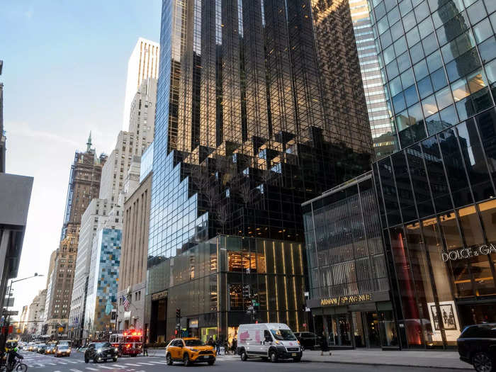 Many of the buildings remain in place today, aside from the luxury department store Bonwit Teller.