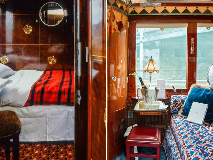 The Venice Simplon-Orient-Express preserved the cabins