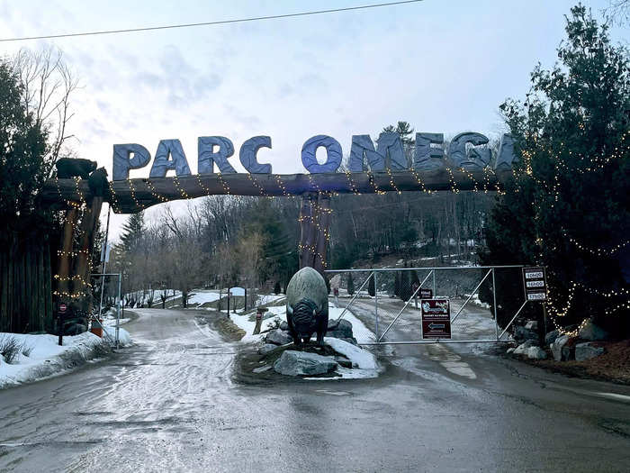 I booked my trip to Parc Omega several months in advance.