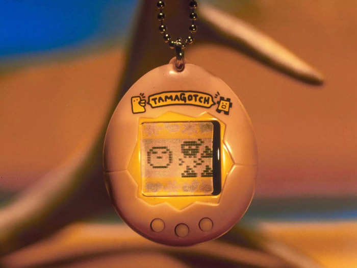 1997: Created by Bandai, the Tamagotchi was first released in the United States.