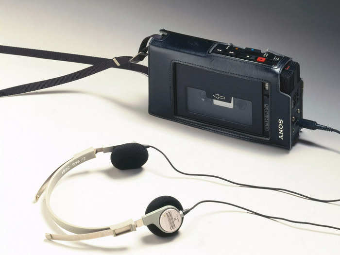 1979: The Walkman cassette player, which was invented by designer Norio Ohga, launched. It was the first way to listen to music on the go privately.