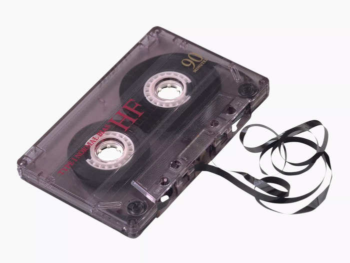 1962: Audio cassette tapes were developed.