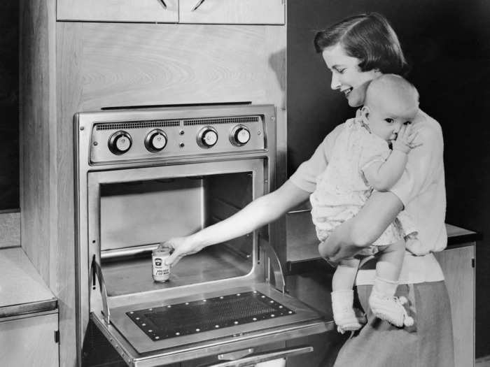 1955: Tappan released the first microwave oven designed for consumers. It made cooking faster and easier than ever.