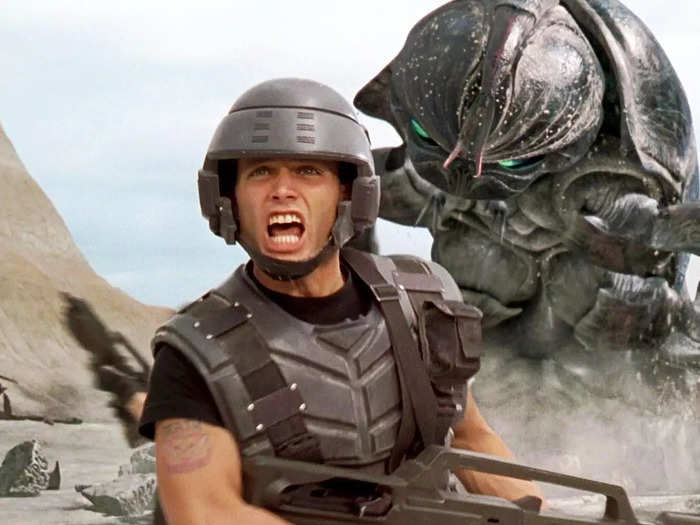 "Starship Troopers" was slammed by critics.