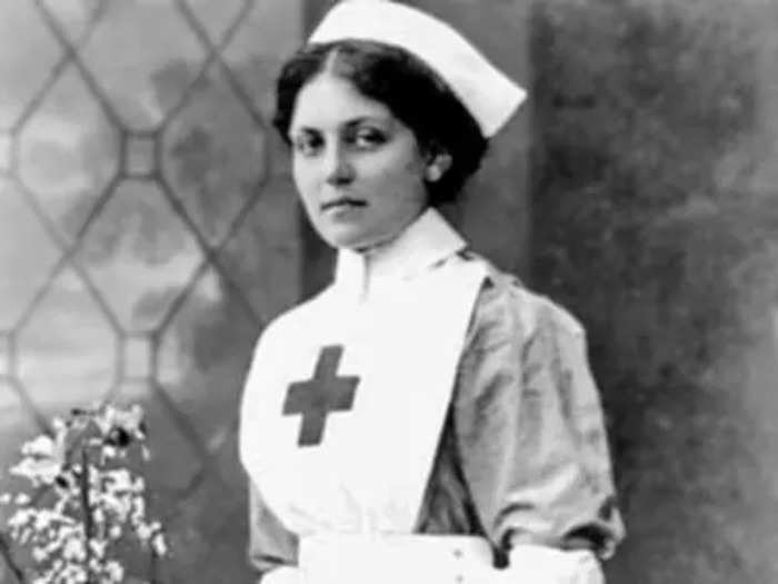 A woman who survived the Titanic