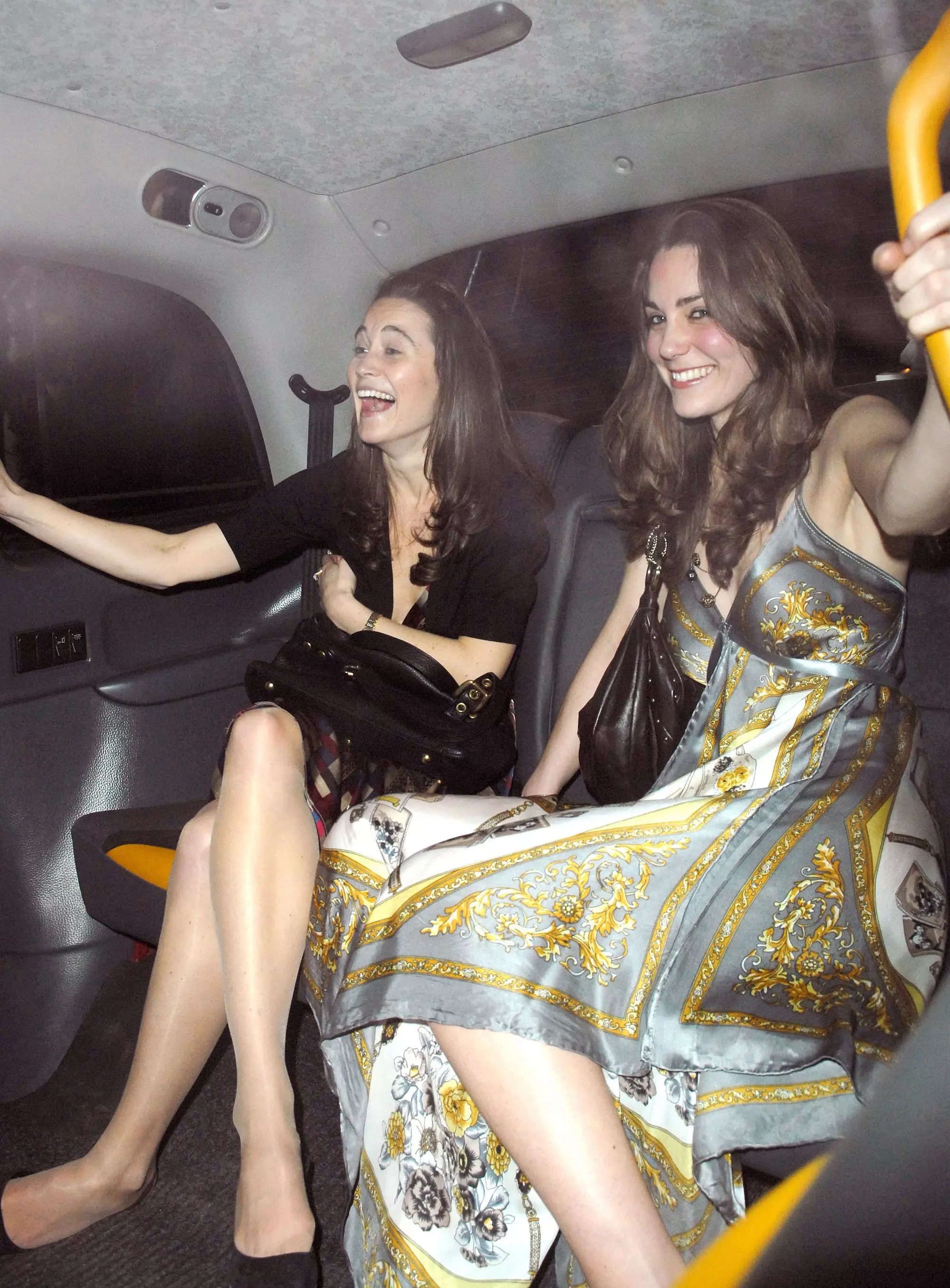 Kate Middleton and Pippa Middleton in 2007.