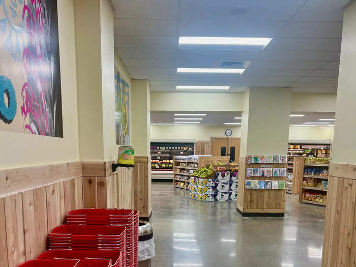 The shop floor was eerily quiet compared to my usual Trader Joe