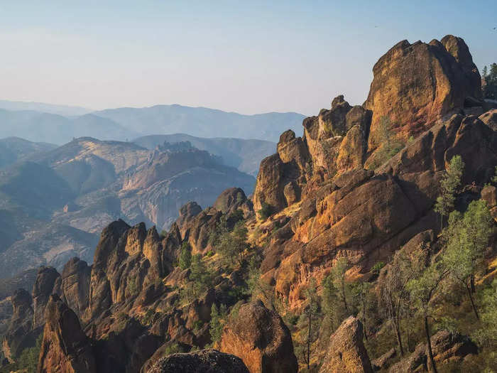 Pinnacles is a letdown compared to other national parks in California, he said. 