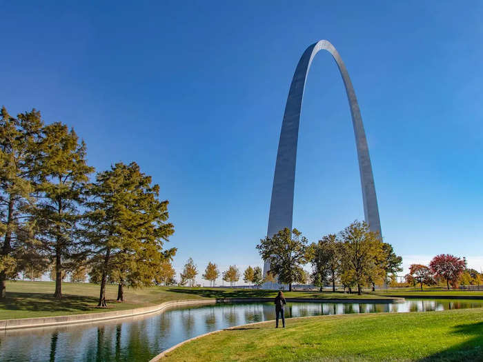 Abbamonte ranked Gateway Arch 58th on his list of 62 national parks — mostly because he doesn