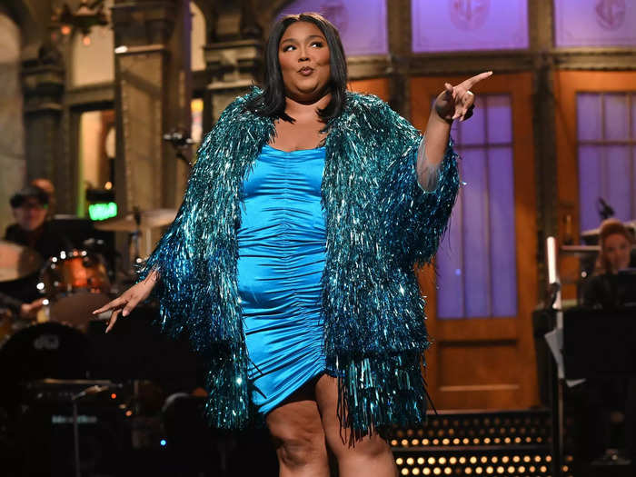 Lizzo showed off her impressive comedic chops during her season 47 episode on April 16, 2022.