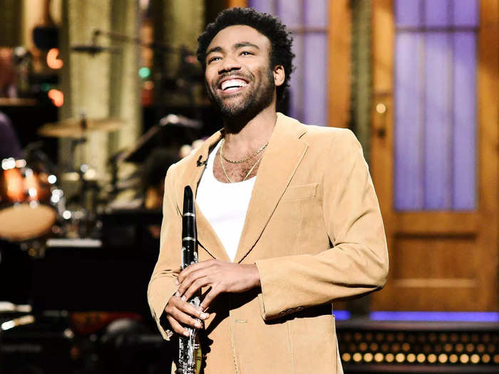 Donald Glover hosted, and performed as Childish Gambino, on May 5, 2018.