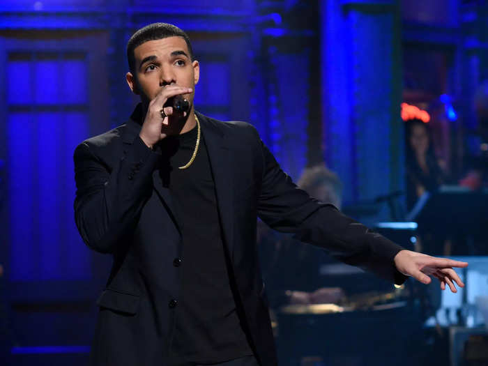 Drake is yet another rapper who has performed both duties at "SNL."