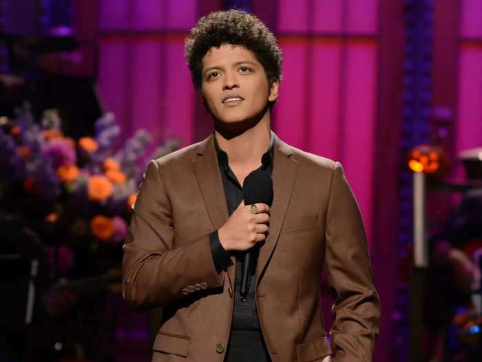 Bruno Mars asked if he "could be like Timberlake" on October 20, 2012, during season 38.