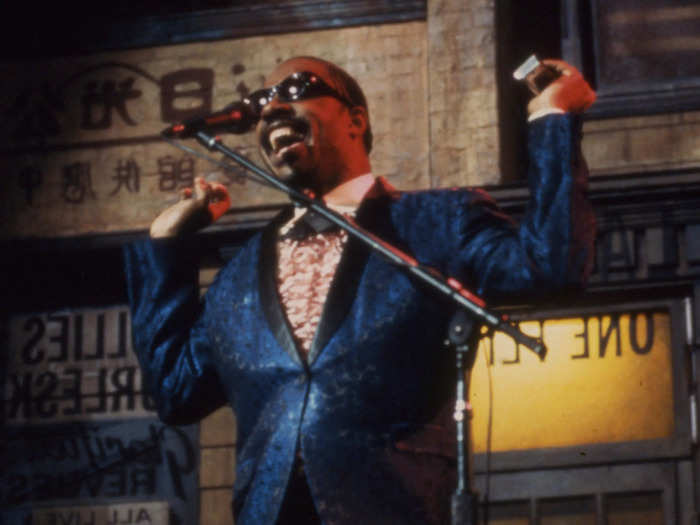 A few months later, on May 7, 1983, Stevie Wonder would also take over the hosting and performing gig.