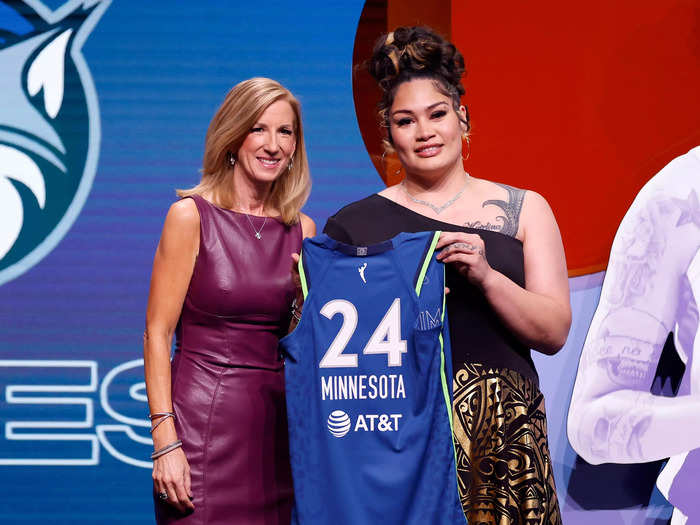 No. 8 pick Alissa Pili said she