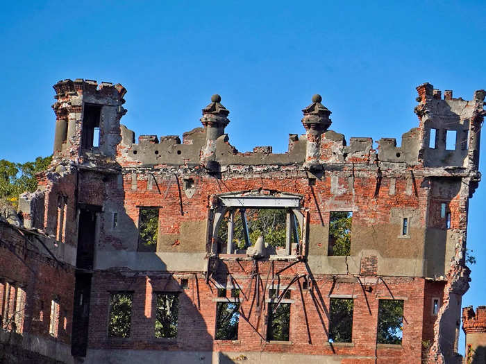 Although the trust has restored parts of the castle since the 1990s, the weather has still taken a toll on the structure in recent decades.