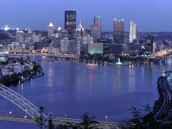 1. Pittsburgh, Pennslyvania 