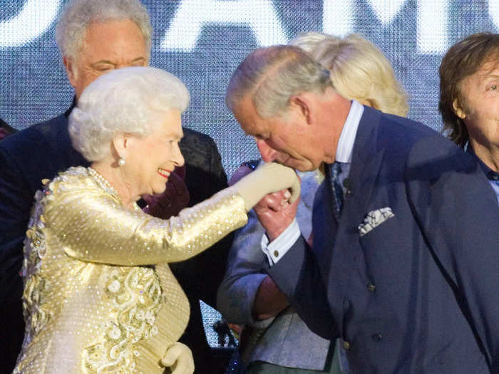 At the 2012 Diamond Jubilee Concert honoring Queen Elizabeth, Charles began his remarks by saying, "Your Majesty, mummy."