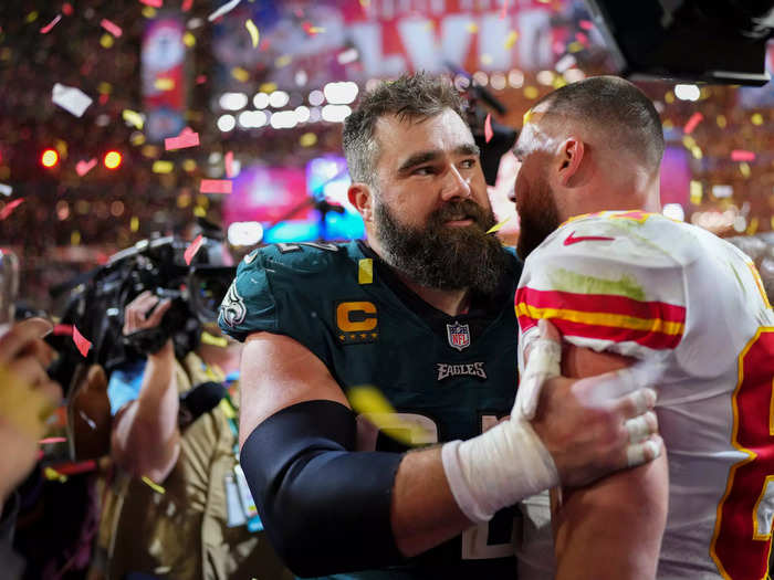 Kelce runs a podcast with his recently retired brother, Jason Kelce.