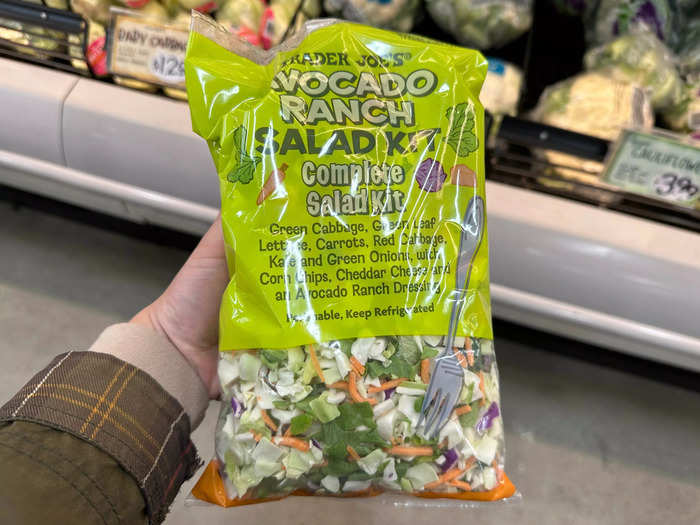 Yes, even chefs eat bagged salad kits. 