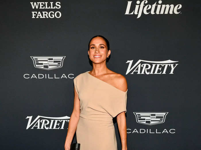 A month later, she attended the Variety Power of Women event in a one-shoulder  Proenza Schouler dress.