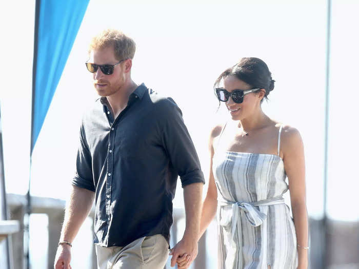 She wore a casual Reformation dress during a visit to Australia in 2018.