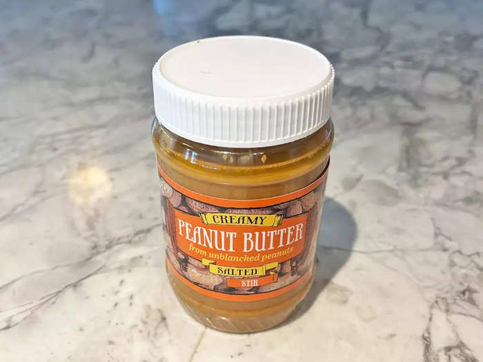Trader Joe’s creamy salted peanut butter was made with a unique ingredient.