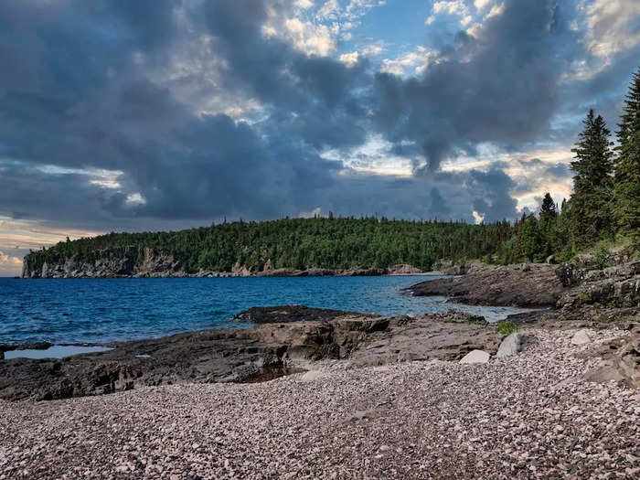 Minnesota is another state he enjoys visiting for its lakes, but he couldn