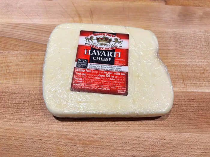 The creamy Danish Havarti cheese would be great on sandwiches.