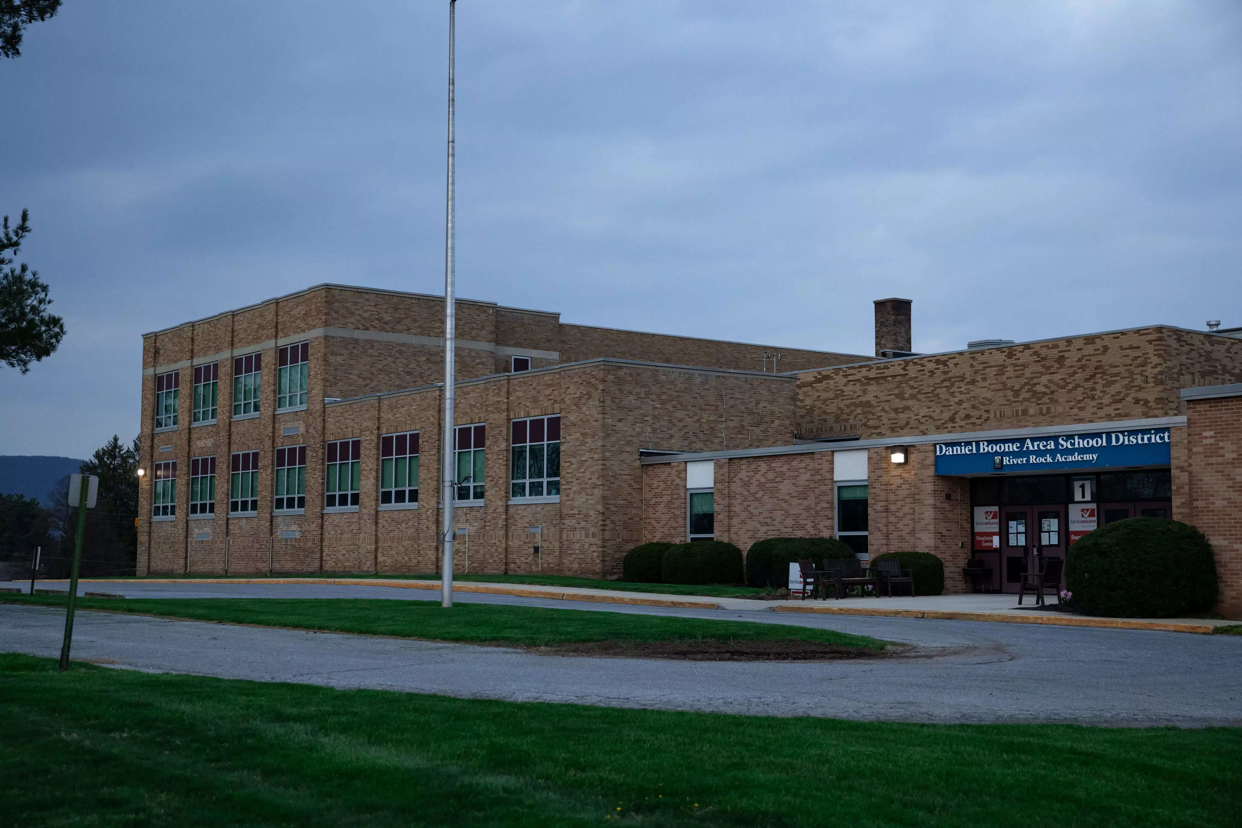 School building overview, River Rock Academy