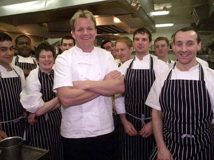 "I was hungry" — Ramsay worked his way through restaurants, reaching for Michelin star glory