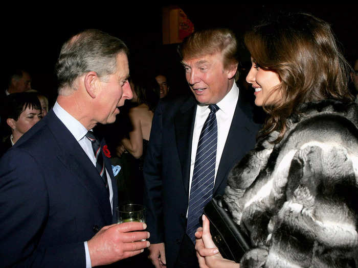 Charles encountered President Donald Trump and first lady Melania Trump at social events in New York City long before they entered politics.