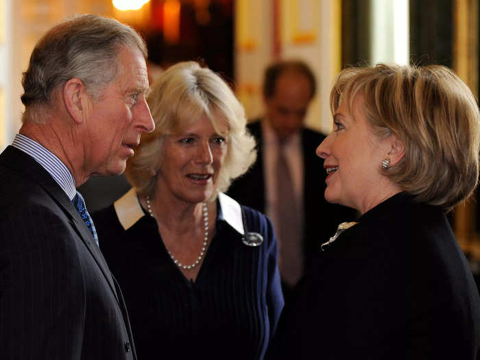Charles also worked with Hillary Clinton in her role as secretary of state.