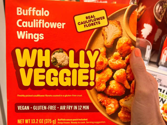 Cauliflower wings are a go-to movie snack. 