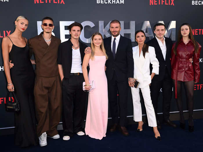 October 4, 2023: The Beckhams family graced TVs around the world in the Netflix docuseries "Beckham."