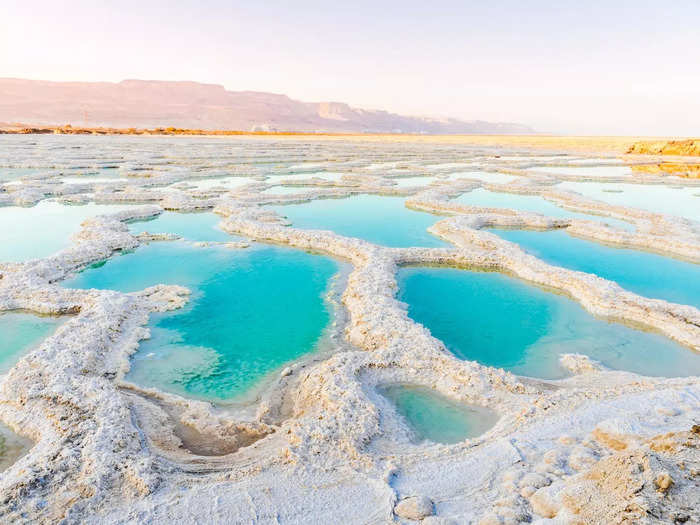 The Dead Sea, in Israel and Jordan, is the perfect spot for floating.