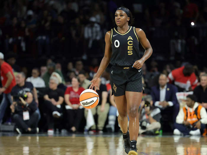 The highest-paid player in the WNBA is Las Vegas Aces guard Jackie Young, with a salary of $252,450.