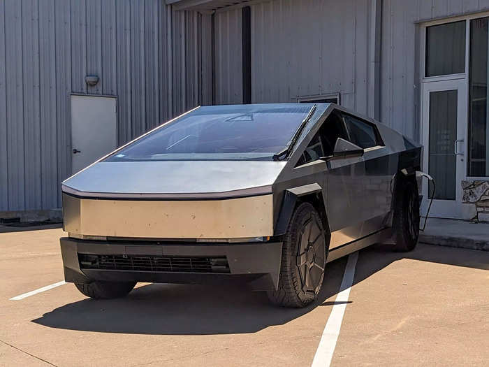 Charging on a car lot with no shade or amenities isn