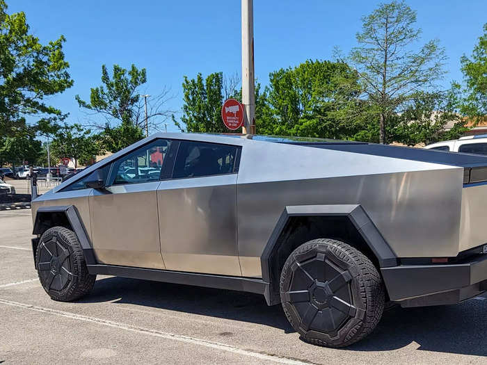 I picked up a shiny new Cybertruck, one of the first few hundred made, in a Target parking lot in South Austin.